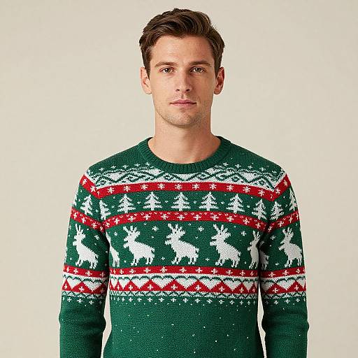 Man in Christmas Sweater