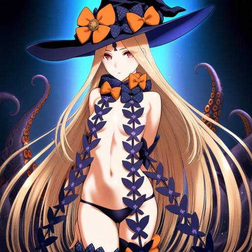 Illustration of Abigail williams (second ascension) (fate), fate/grand order in the style of St.germain-sal