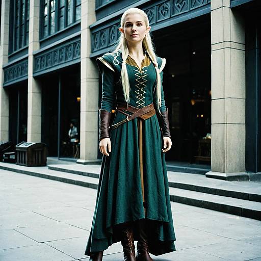 Female Legolas Costume in Dress