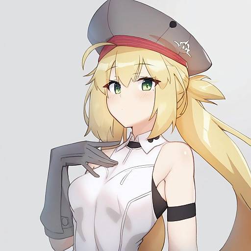 Illustration of Artoria caster (first ascension) (fate), fate/grand order in the style of Tilt-shift (azalanz)