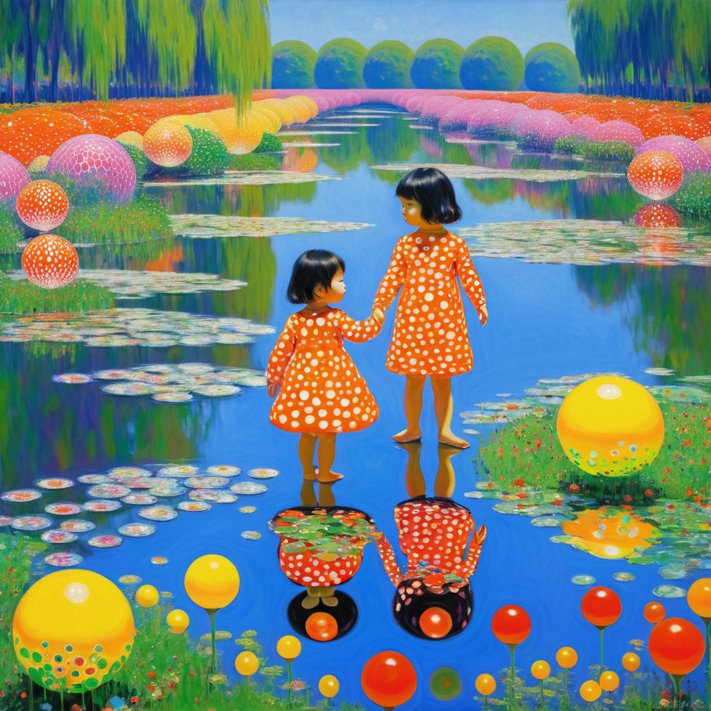 Monet Meets Kusama: A Psychedelic Collaboration