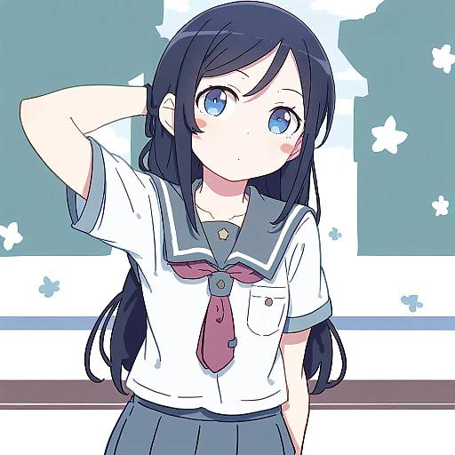 Illustration of Aragaki ayase, ore no imouto ga konna ni kawaii wake ga nai in the style of Kame (kamepan44231)