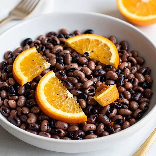 Black-Eyed Peas with Oranges and Chipotle