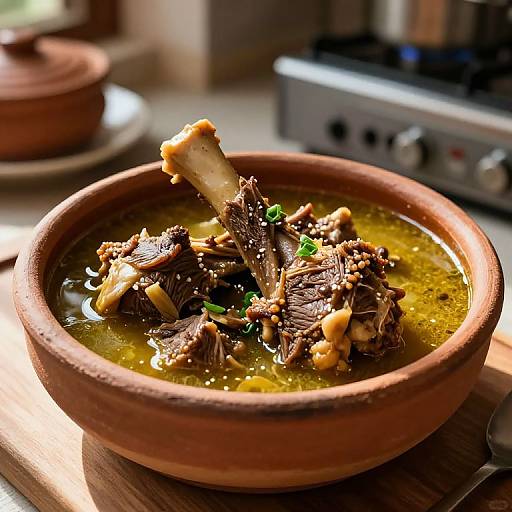 Traditional Mahicheh Lamb Shank Stew