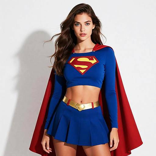 Hyperrealistic Euro Top Model Photoshoot