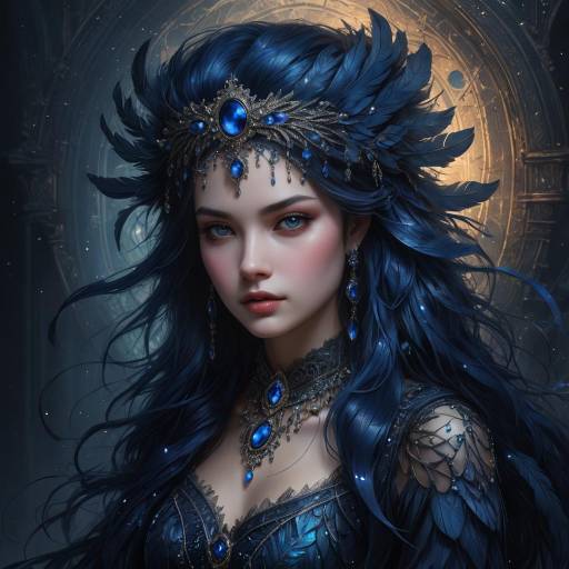 Ethereal Gothic Beauty in Digital Art Ethereal Gothic Beauty in Digital Art