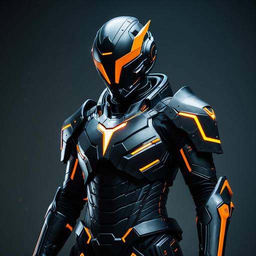 Futuristic Darkstar Cosplay Armor Design