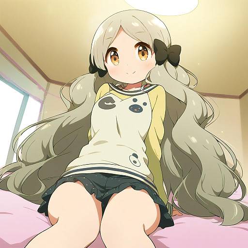 Illustration of Handa roco, idolmaster in the style of Miyako hito