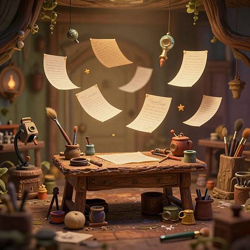 Whimsical Fairy-Tale Art Workshop