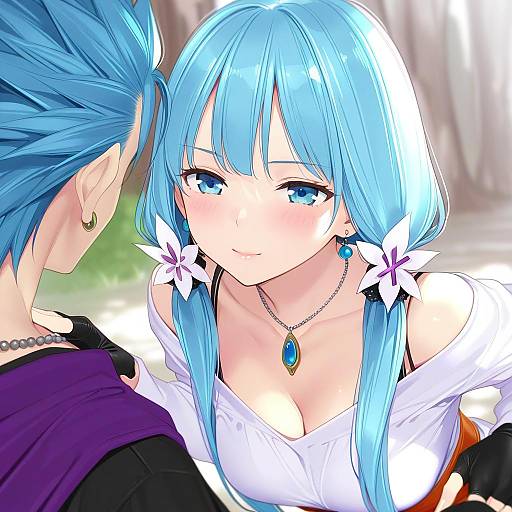 Illustration of Camus (dq11), dragon quest in the style of Ama mitsuki