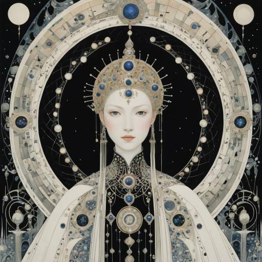 Enchantress in a Bizarre Geometric Dream
