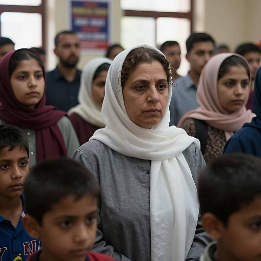 Candid Photograph of Diverse Indoor Gathering
