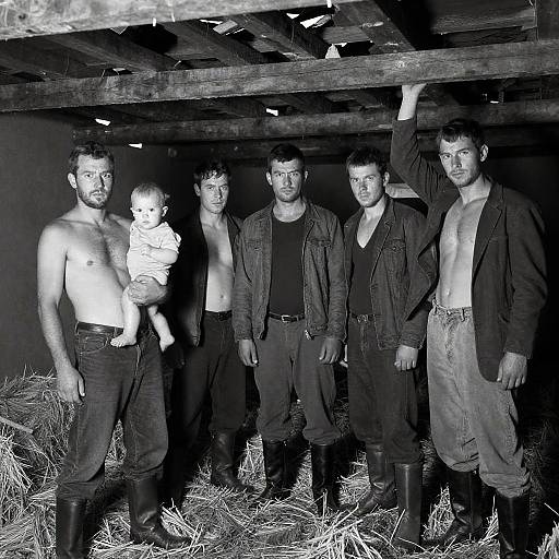 Intense Gathering in a Rustic Setting