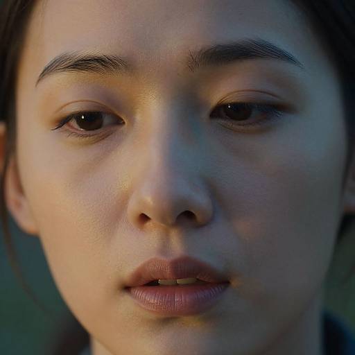 Cinematic Portrait of Mixed Emotions