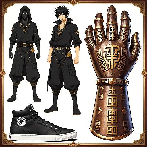 Fantasy Anime JRPG Rune Gauntlet