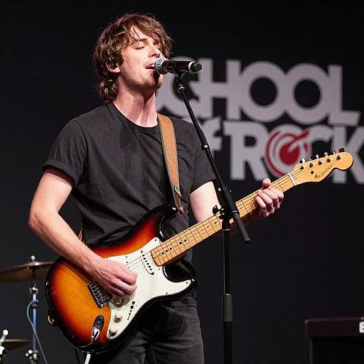 Live Performance with Sunburst Telecaster