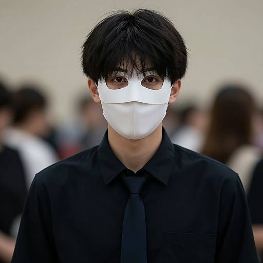 Scariest Costume Boy in Mask