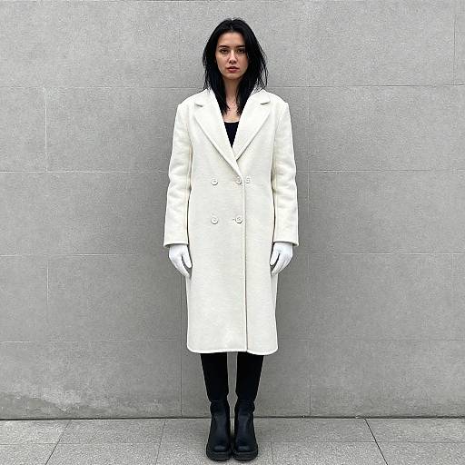 Photorealistic Winter Fashion Portrait