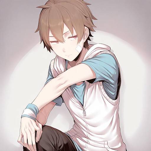 Illustration of Amamiya hibiya, kagerou project in the style of Nakamura regura