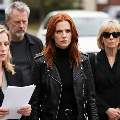 Group Portrait in Outdoor Setting