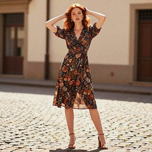 Vintage Autumn Fashion Portrait