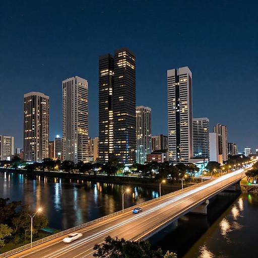 Pereira Modern Skyline Nightscape