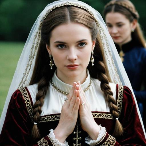 Katherine Parr in Historical Costume Portrait