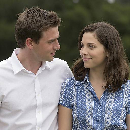 Intimate Outdoor Portrait of a Couple