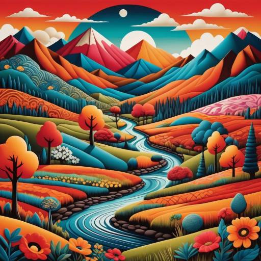 Earthy Vibrance Meets High-End Artistry