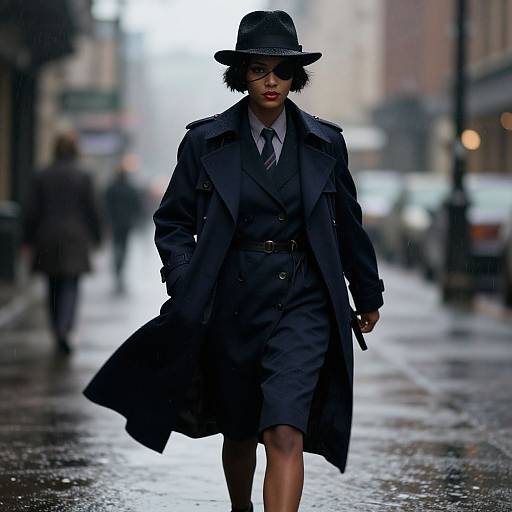 1920s Film Noir Detective Elegance