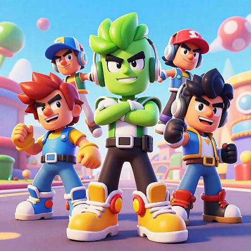 Brawl Stars Characters Feet Showcase