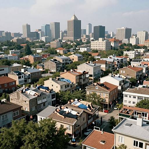 Walking Homes in Shifting Cityscape