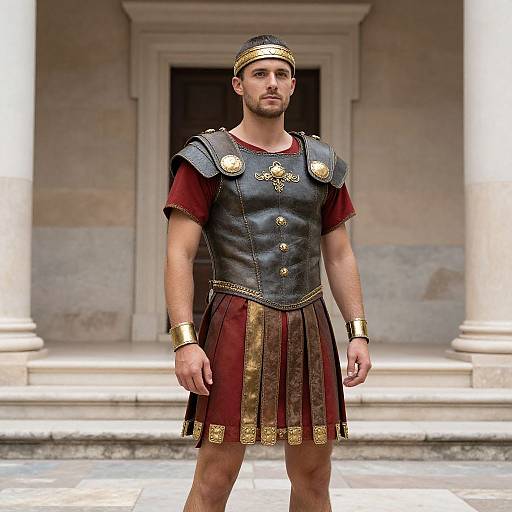 Roman Prince Costume Portrait