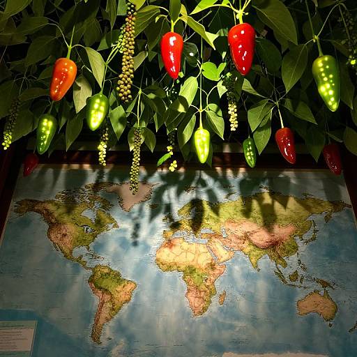 Upside-Down Glowing Pepperplant Maps