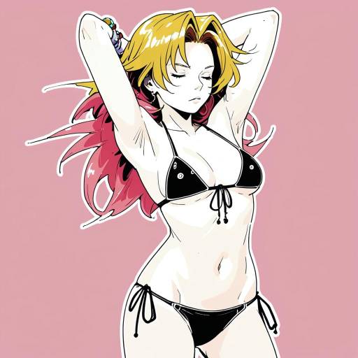 Swimsuit Illustration Inspired by Chrono Trigger