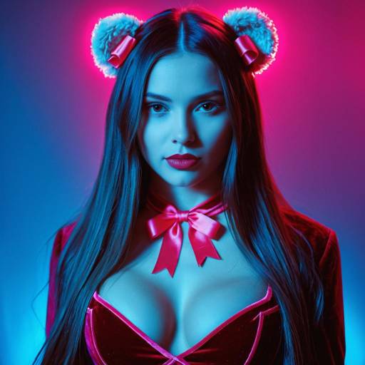 Stunning Character in Velvet Teddy