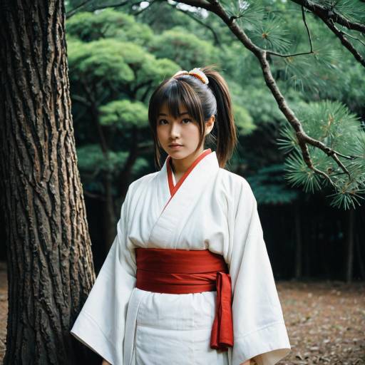 Spirited Away Lin Cosplay Outdoors