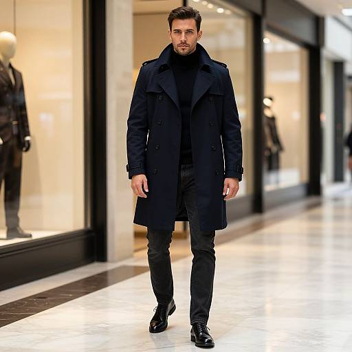 Confident Man in Chic Urban Outfit