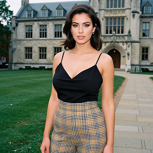 Kodacolor Style Woman at University