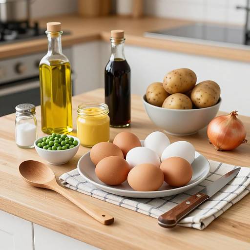 Cozy Student Kitchen Food Prep