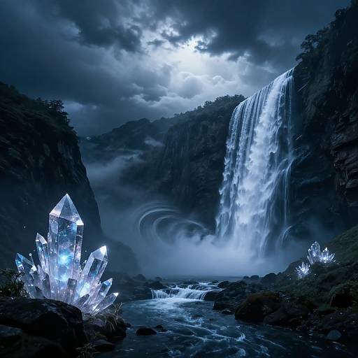 Mystical Mana Storm Mountain Valley