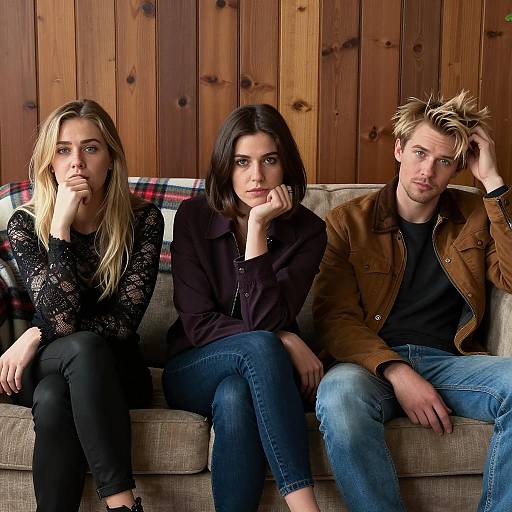 Cozy Gathering in a Wooden Room