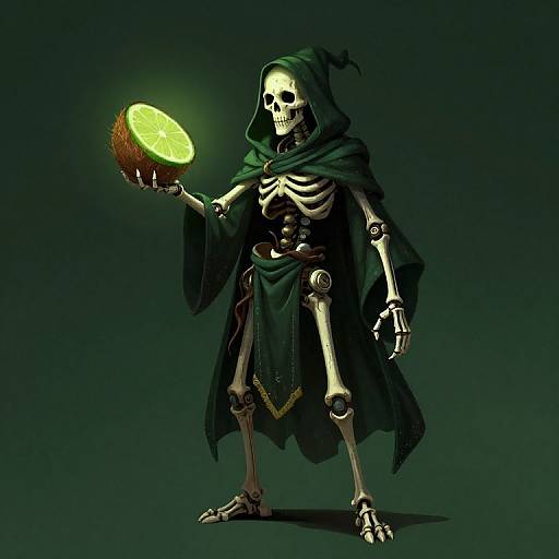 Coconut Lime Necron Psychomancer Art