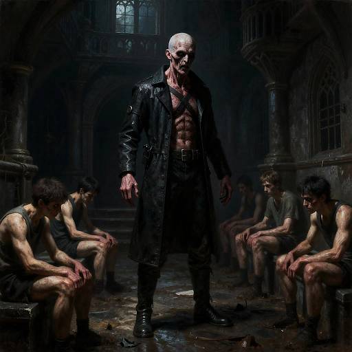 Creepy Dungeon Scene in High Detail