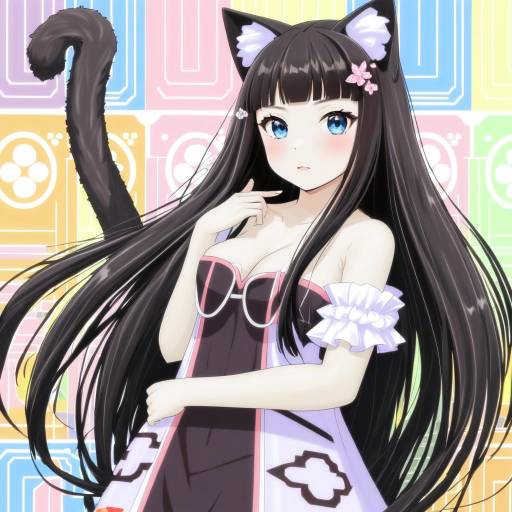 Illustration of Aina (mao lian), original in the style of Yamashichi (mtseven)