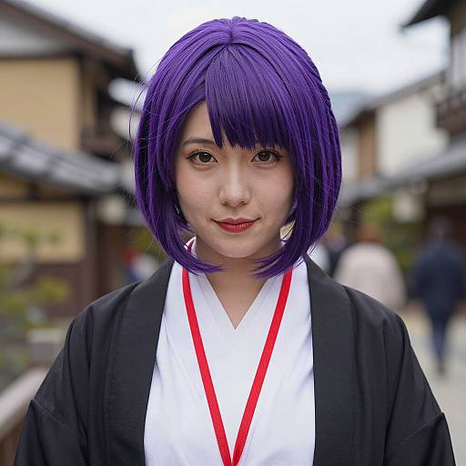 Photorealistic Portrait of Asian Woman