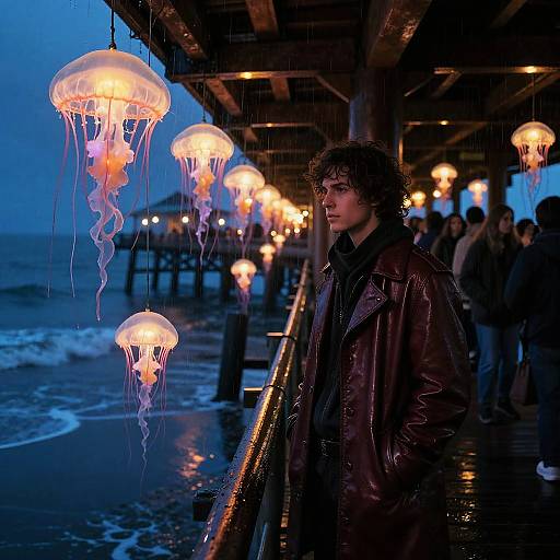 Pier Alchemist and Jellyfish Lanterns