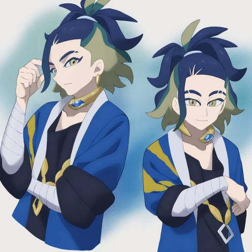 Illustration of Adaman (pokemon), pokemon in the style of Mokke (mokke99)