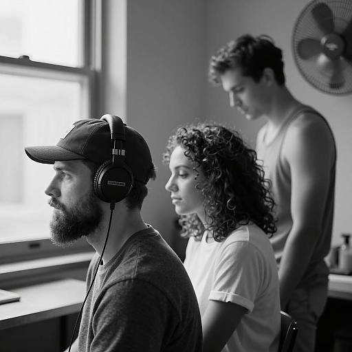 Candid Portraits in Black and White