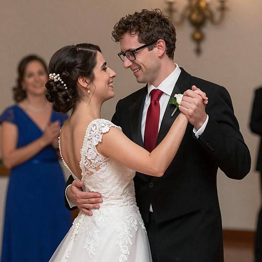 Joyful Wedding Dance Celebration Scene